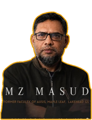 Portrait of MZ Masud, Mathematics faculty